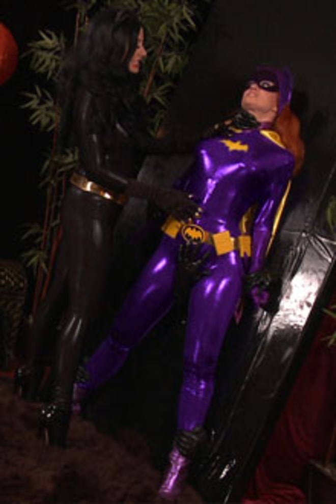 Batgirl Helping Hands